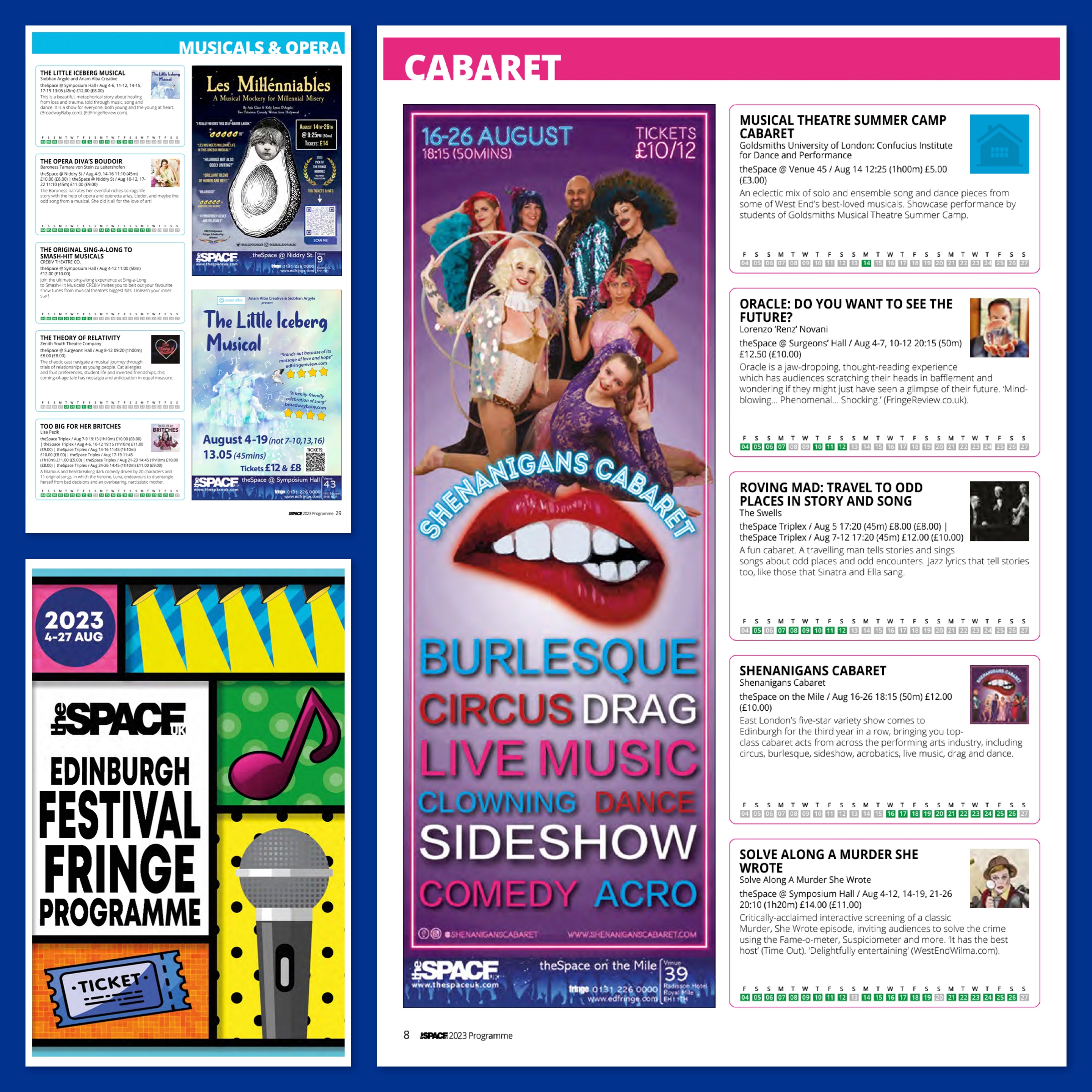 theSpaceUK Brochure Adverts (Half Page)