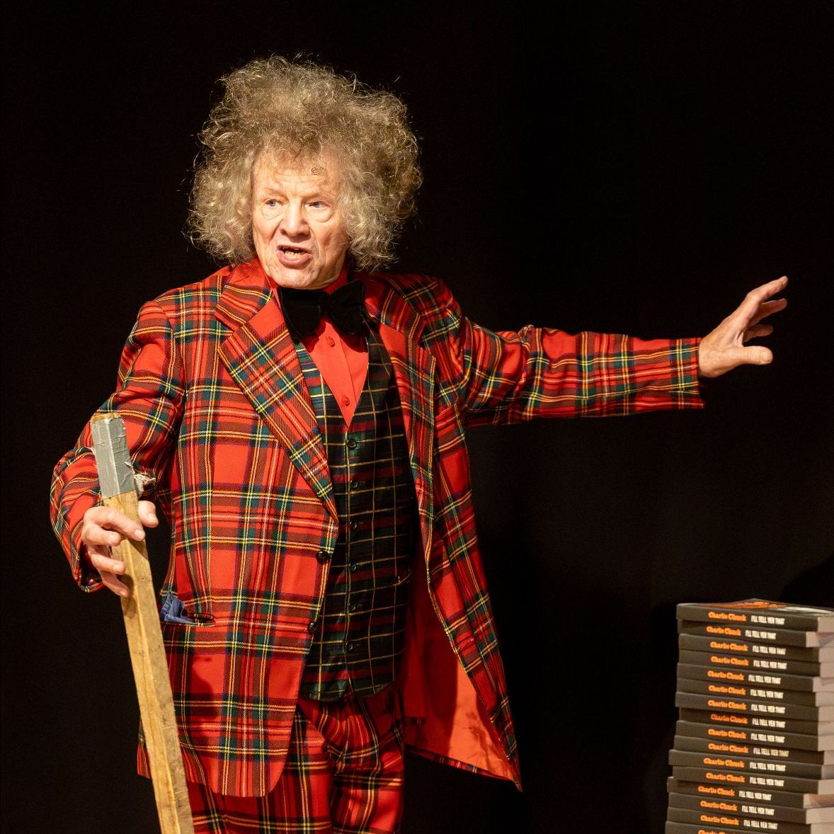 Charlie Chuck returns to his first Edinburgh Fringe venue for a special autobiography book signing